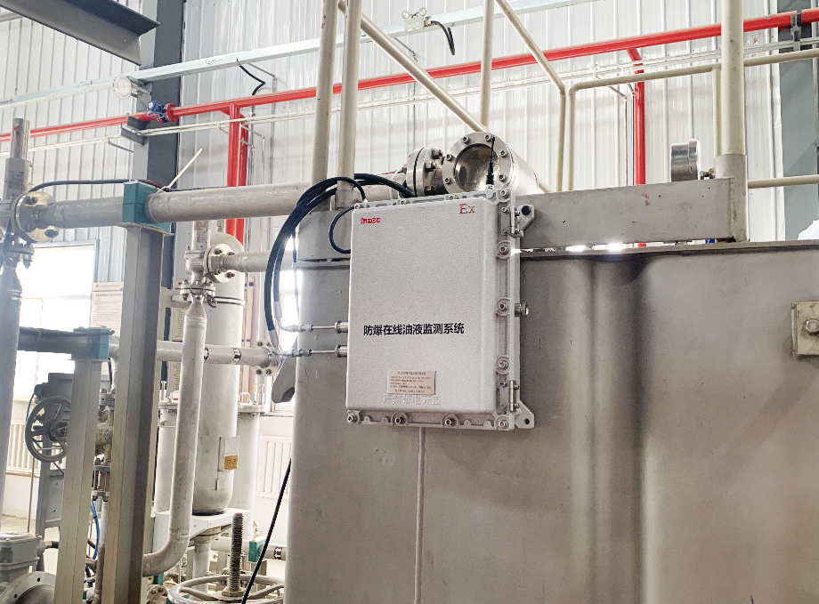 內蒙古時泰冷劑壓縮機油站在線監測系統應用案例